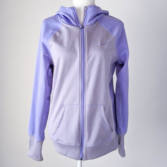 Nike Tops - Nike Purple Zip Up Women's Hoodie
